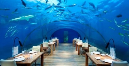 Ithaa Undersea Restaurant, Rangali Adası, Maldivler