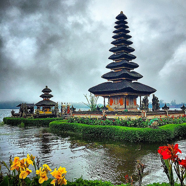 Endonezya - Bali - Pura Ulun Danu Bratan