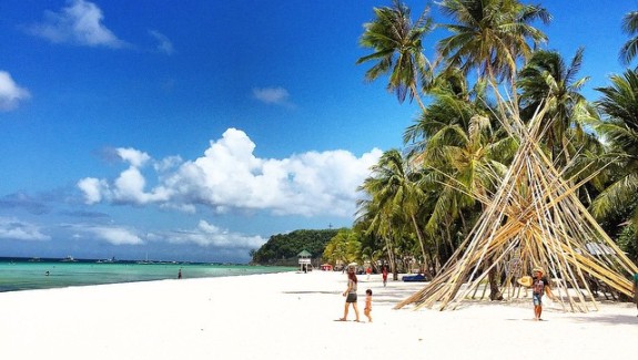 Filipiner - Beyaz Kum Plajı