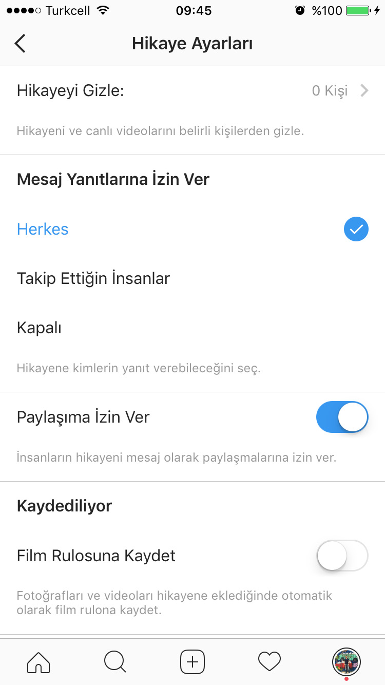 Instagram Hikaye - Baris Tanzer 5